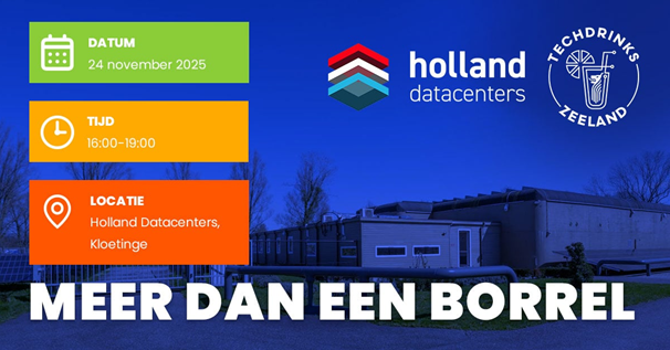 Kom naar de TechDrinks op 24 november in onze voormalige NAVO-bunker!